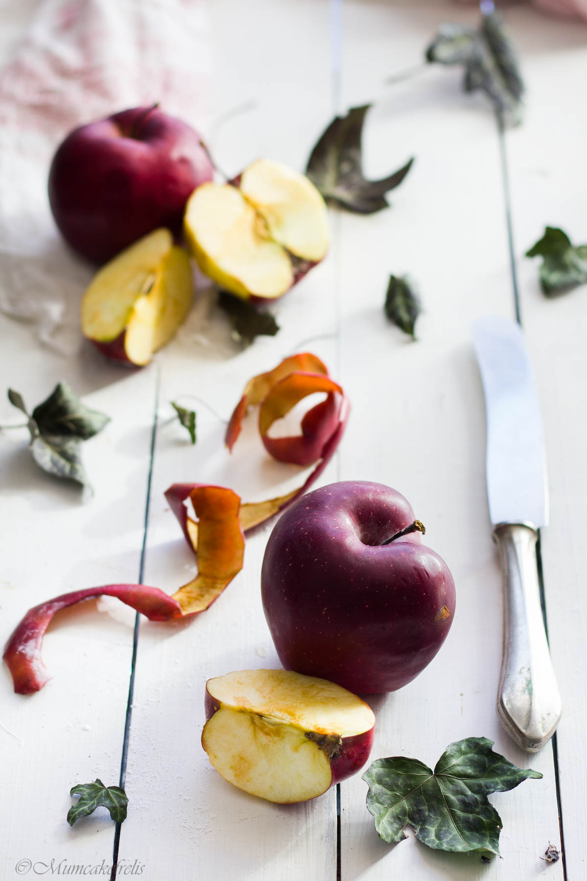 apple food photography